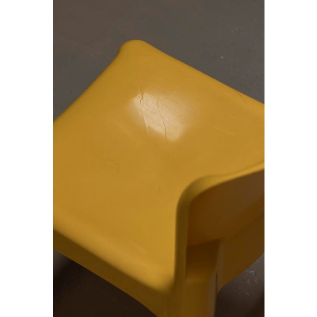 Plastic Vintage Chairs by Carlo Bartoli for Kartell, 1970s, Set of 10 For Sale - Image 7 of 11