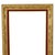 Large gilded vintage pine frame with a red velvet lining on the inside, entirely in classic Baroque style, decorated with...
