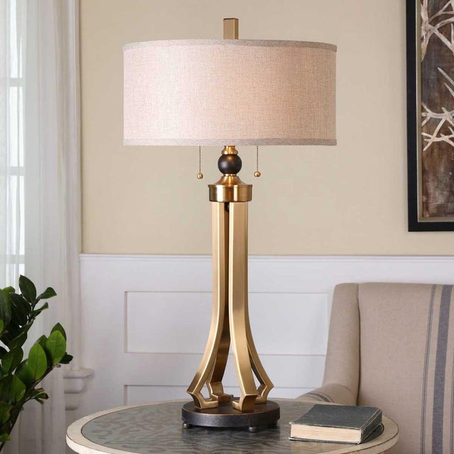 Contemporary Gustavian Table Lamp For Sale - Image 3 of 3