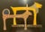 Mid-Century Modern Rare! Vintage Couroc Monterey California Inlaid Serving Tray – Egyptian Motif For Sale - Image 3 of 8