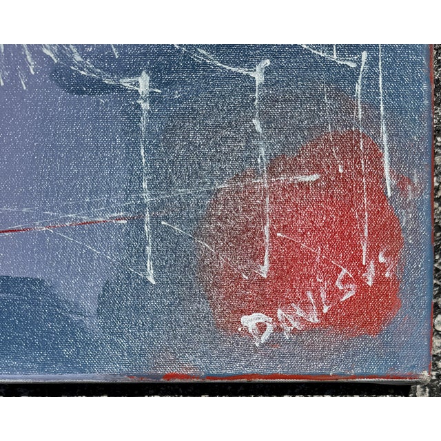 "European Memories", Acrylic on Canvas by Joe Davis For Sale - Image 4 of 9