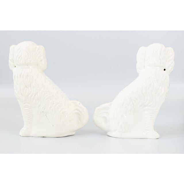 Antique 19th Century English Staffordshire Spaniel Dogs - A Pair For Sale In Houston - Image 6 of 11