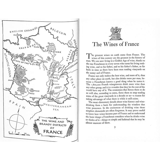 White "Wines of France" 1951 Lichine, Alexis For Sale - Image 8 of 9