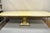 Late 20th Century Italian Regency Cream & Gold Gilt Lacquered Urn Pedestal Dining Table - 3 Leaves For Sale - Image 16 of 16