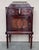 1900 - 1909 Pair of Italian Marquetry Nightstands With Bronze Crest, Drawers and Doors For Sale - Image 5 of 13