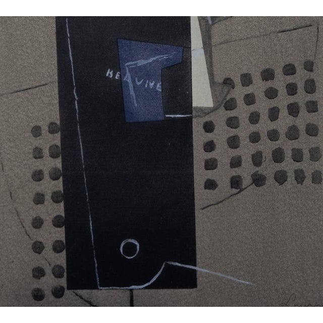 Henri Laurens, Papier collé à la guitare, Lithograph For Sale - Image 4 of 9