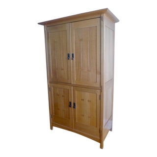 Stickley Mission Oak Armoire For Sale