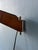 Mid-Century Teak Fishing Rod Wall Lamp with Pleated Shade For Sale - Image 9 of 11