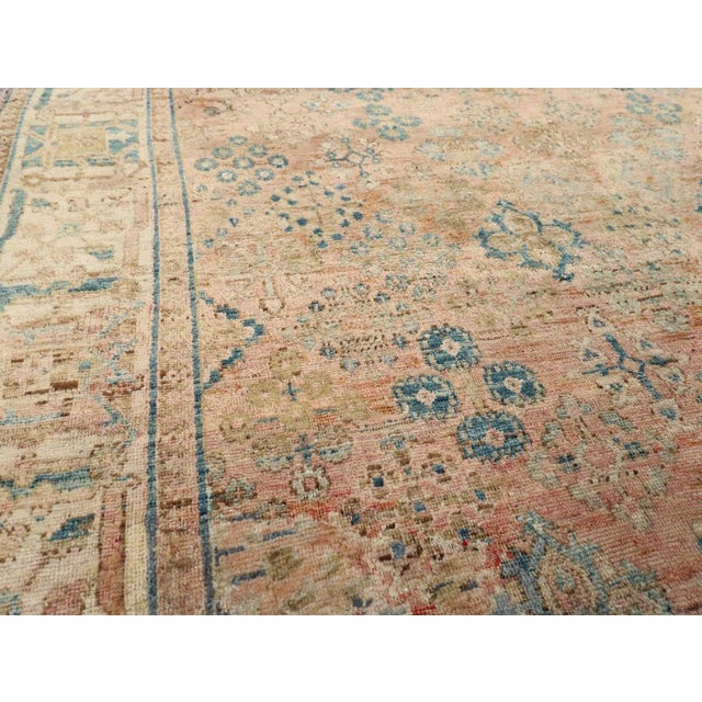 Rustic Galerie Shabab Collection Mid-20th Century Persian Joshegan Accent Rug For Sale - Image 3 of 7