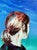 Hanna Ilczyszyn, Girl`s Back, 2020, Acrylic Painting on Canvas For Sale - Image 6 of 6