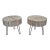 Tan Salvaged Rustic White Wash Pinwheel Side Table For Sale - Image 8 of 10