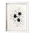 Minimalist Black & White Botanical Abstract, Framed by Jake Poser For Sale