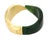 Mid 20th Century Mid 20th Century Tiffany & Co. Elsa Peretti Green Jade 18k Yellow Gold Cuff Bangle Bracelet For Sale - Image 5 of 6