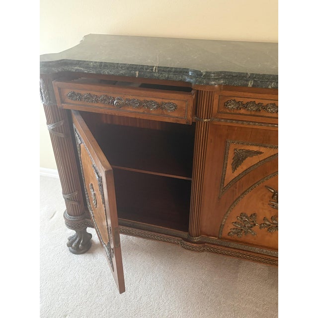 19th-Century French Empire Style Grand Enfilade / Sideboard For Sale In Tampa - Image 6 of 8