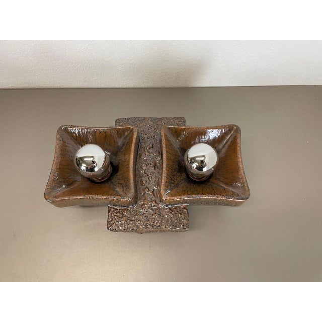 Vintage German Pop Art Fat Lava Wall Light from Traudl Brunnquell, 1960s For Sale - Image 4 of 18