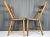Farmhouse Late 19th Century Primitive Farmhouse Plank Seat Wooden Side Chairs - Set of 2 For Sale - Image 3 of 12