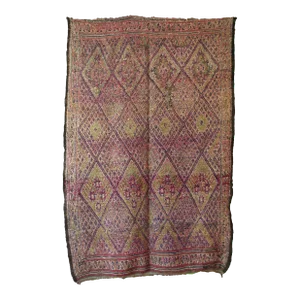 Mid-Century Moroccan Rug - 6'8" X 10'0" Ft