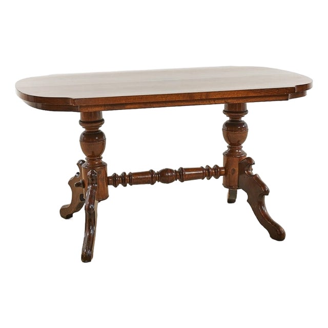 Vintage Wooden Coffee Table For Sale