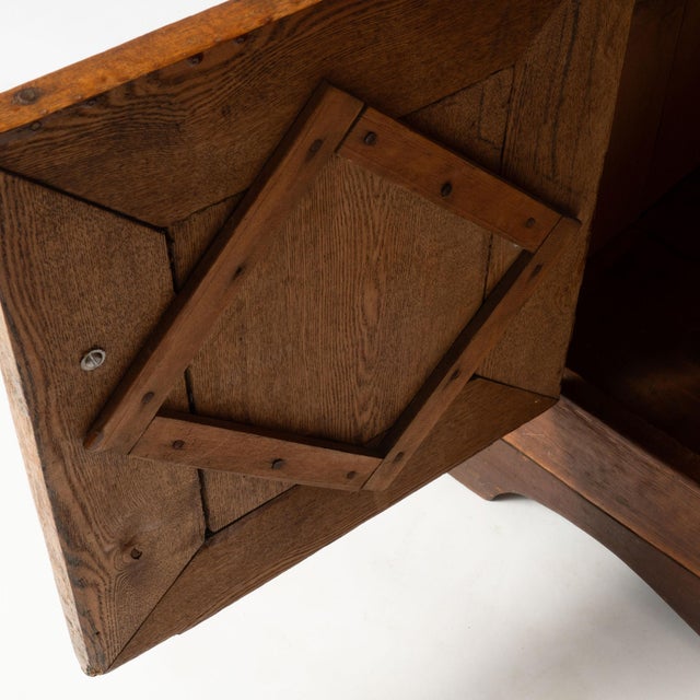 Wood Primitive Meal Bin For Sale - Image 7 of 12