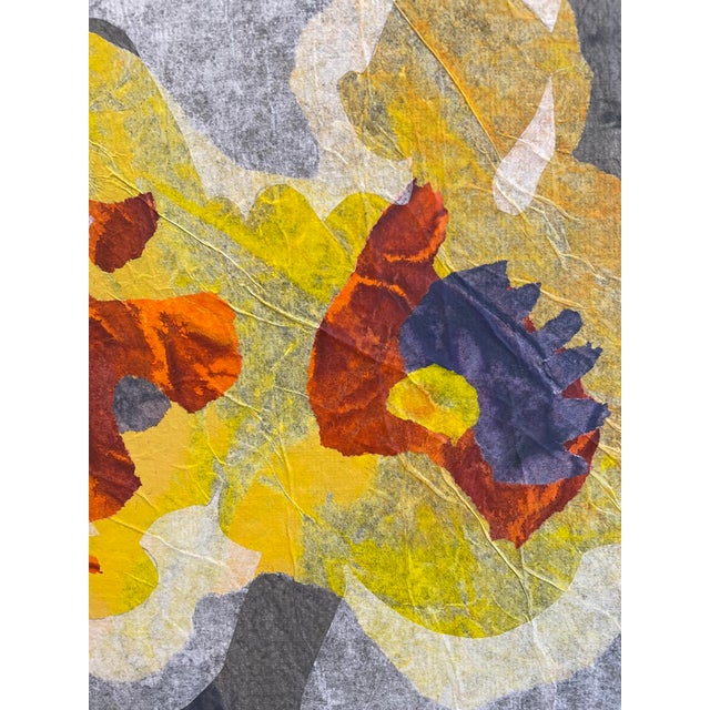 Maria Donata Papadia, Calicanto, Mixed Media Paper Collage For Sale - Image 4 of 12