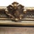 1930s Art Deco Wood Picture Frame, Gold Polychrome Floral Crest, 8x10 For Sale - Image 4 of 14