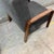 Custom Made Felix Lounge Chairs With Charcoal Performance Linen, Pair For Sale - Image 4 of 12