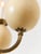Mid 20th Century Vintage Queen Anne Brass and Faux Ostrich Egg Chandelier For Sale - Image 5 of 5