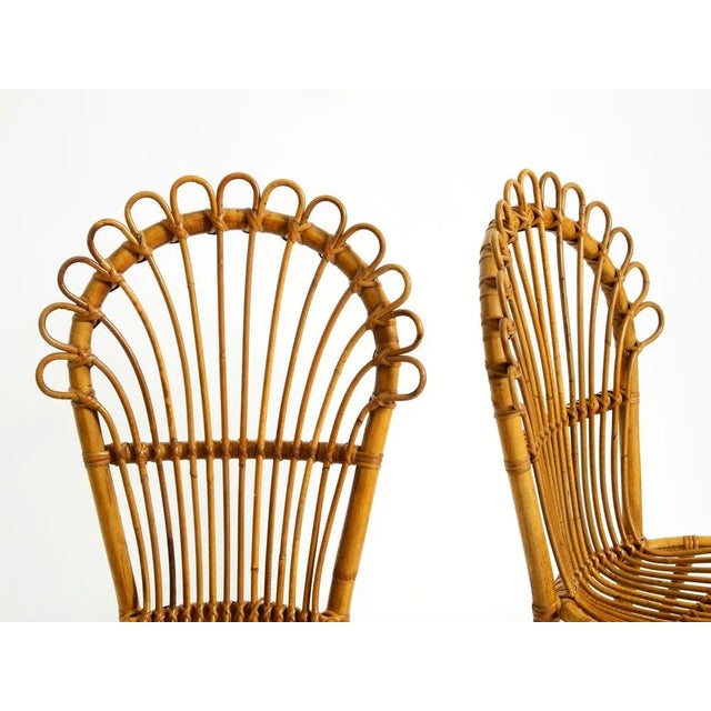 Bamboo Chairs, Italy, 1960s, Set of 2 For Sale - Image 12 of 18