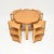 Art Deco Birds Eye Maple Nesting Tables, 1930s, Set of 5 For Sale - Image 4 of 13