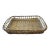 Vintage Silver Plated Metal Basket For Sale