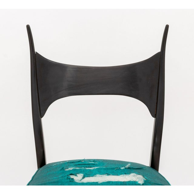 Green Pair of Edward Wormley for Dunbar "Antler" Chairs For Sale - Image 8 of 10