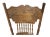 1990s Vintage Cal Oak, Inc. Solid Oak Dining Table and Four A-America Chairs. Total Suite of 5. For Sale - Image 9 of 13