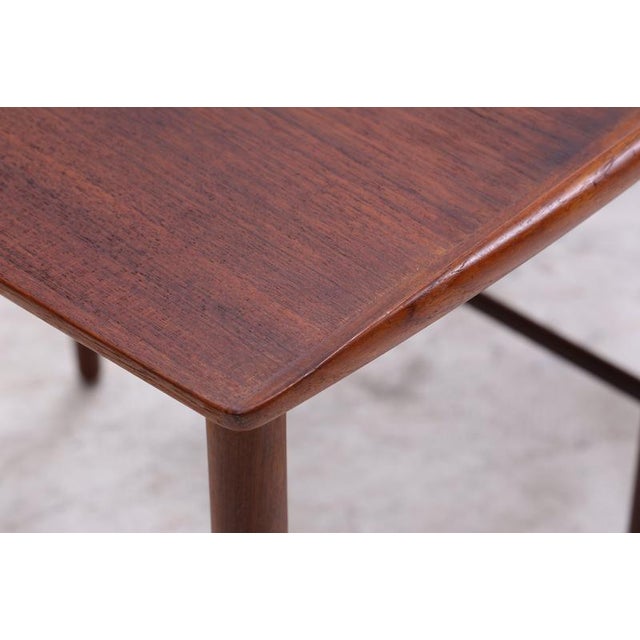 Mid-Century Danish Teak Nesting Tables, Set of 3 For Sale - Image 9 of 13
