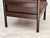 1970s, Scandinavian armchair. Original brown furniture leather with patina, dark beech wood. Original good condition: no...