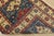Kazak Rug 3’11” X 5’11” Blue Wool Tribal Hand-Knotted Oriental Carpet For Sale - Image 11 of 12