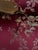 Mid 20th Century 3-Piece Victorian Rococo Revival Style Parlor Suite — Carved Cream & Gold Frames, Burgundy Brocade For Sale - Image 16 of 18