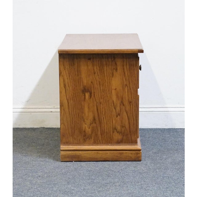 Thomasville Furniture Serenade Collection Burled Walnut Italian Neoclassical Tuscan Style 26" Nightstand 21211-110 For Sale - Image 11 of 14