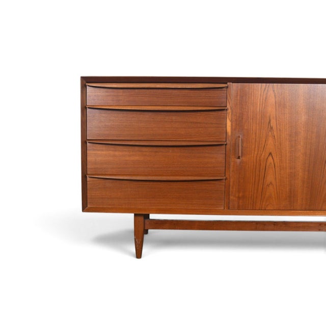 Mid 20th Century Mid 20th Century Svend Age Madsen Thirteen Drawer Dresser in Teak, Attributed For Sale - Image 5 of 14