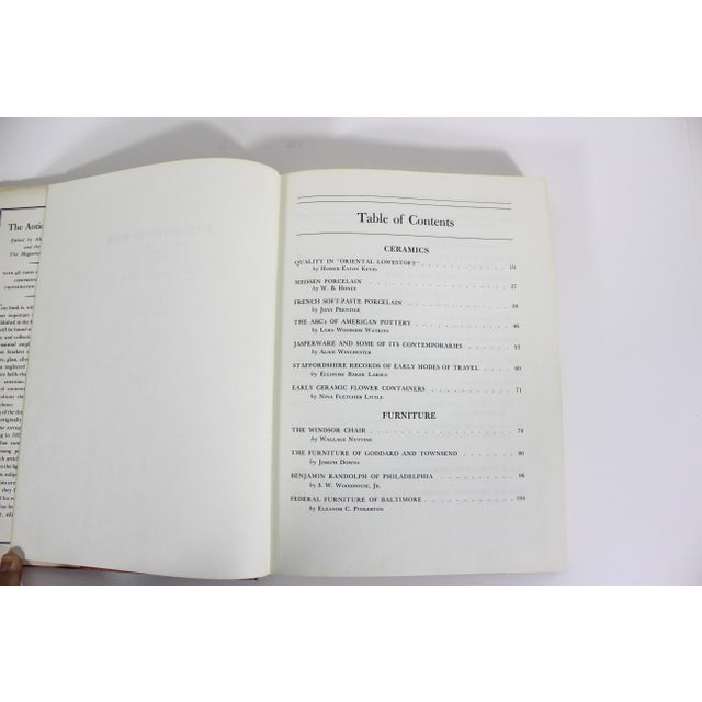 1950 the Antiques Book Hardcover Hard Cover, Gift for Art Design Decor Lover, Coffee Table, Bookshelf Styling, Shelf Alice Winchester For Sale - Image 10 of 18