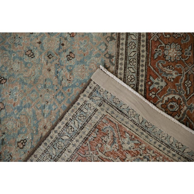 Old New House Vintage Distressed Tabriz Carpet - 6'6" x 9'11" For Sale - Image 4 of 10