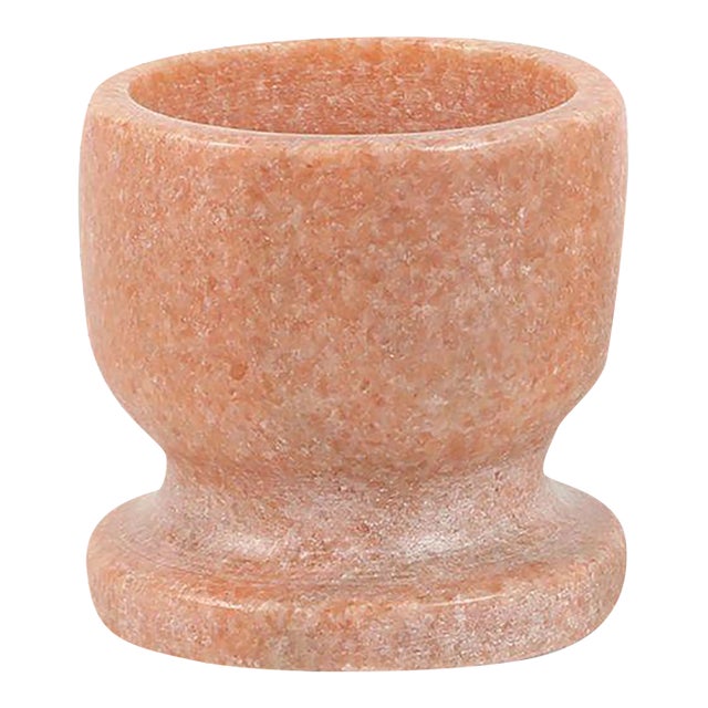 Pink Marble Egg Cup For Sale