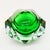 Green Ashtray in Murano Glass attributed to Flavio Poli for Seguso, Italy, 1960s For Sale - Image 3 of 8