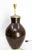 Terracotta Tadelakt Finishing Brown Table Lamp, 1970 For Sale - Image 3 of 8