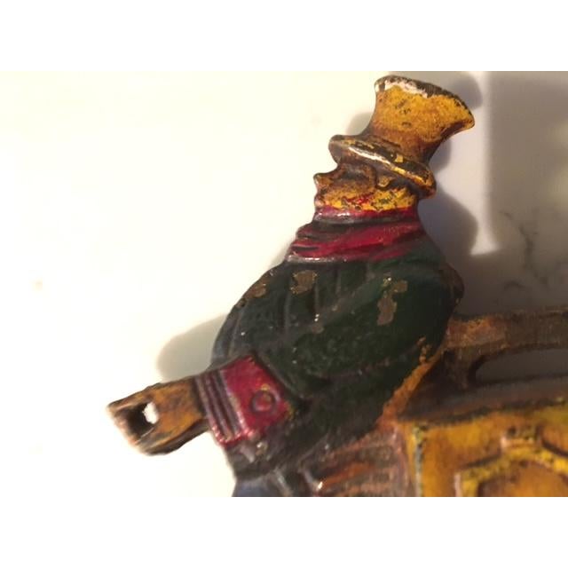 Cast Iron Antique 1920s Door Stop For Sale In Louisville - Image 6 of 9