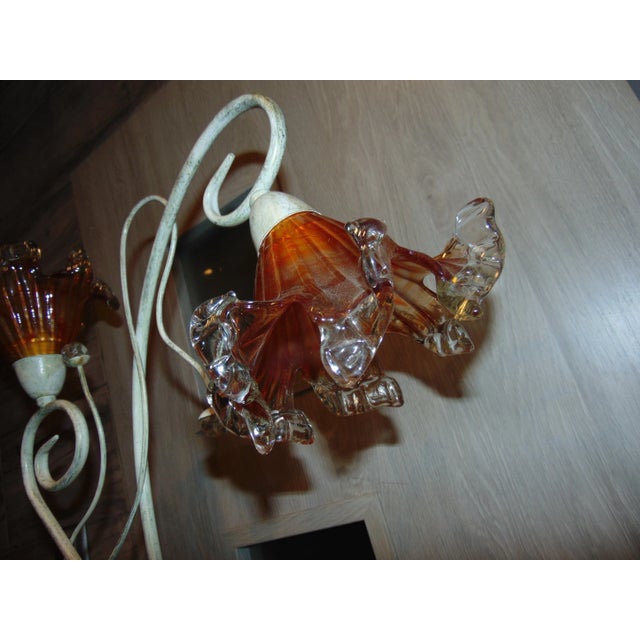 1990s Vintage Murano Floor Lamp, 1980s For Sale - Image 5 of 8