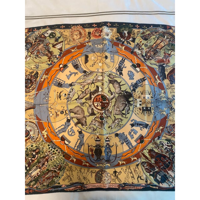 Hermes Scarf by Kermit Oliver For Sale - Image 10 of 11