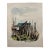 Henry Emil Salloch Original Watercolor on Paper Les Islets, 1957. For Sale