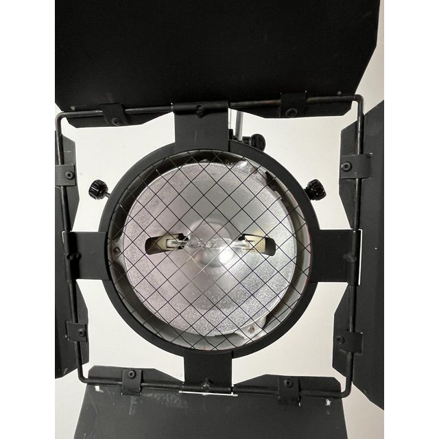 Vintage Italian Lamp in Glossy Aluminum, 1980s For Sale - Image 5 of 15