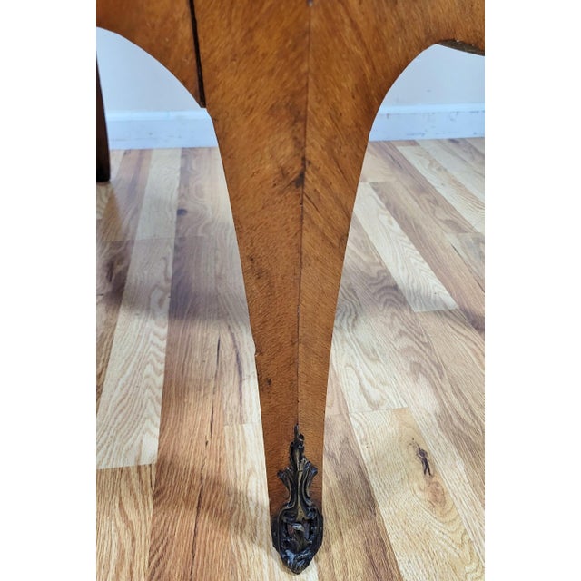 French 19th C Satinwood Inlay Marble Top Chest Commode by A. Vallot For Sale - Image 18 of 18