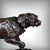 A superb bronze animal sculpture with a brown patina, created by the renowned French sculptor Pierre-Jules Mêne...